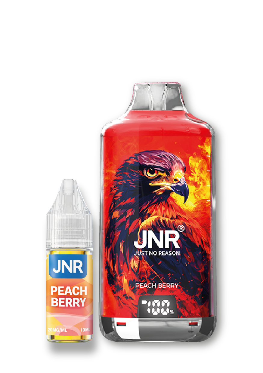 Puff jetable JNR PEACH BERRY - carton de 5 pour buraliste