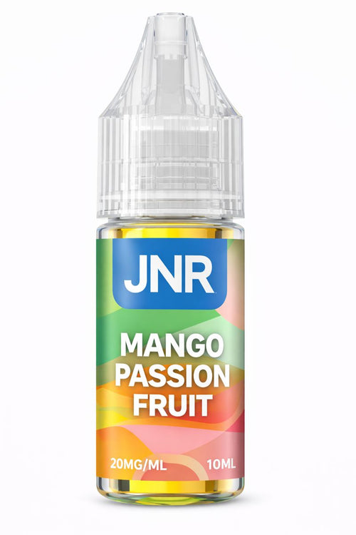 E-liquide JNR Mangue Fruit de la passion - boîte de 10 flacons pour buraliste