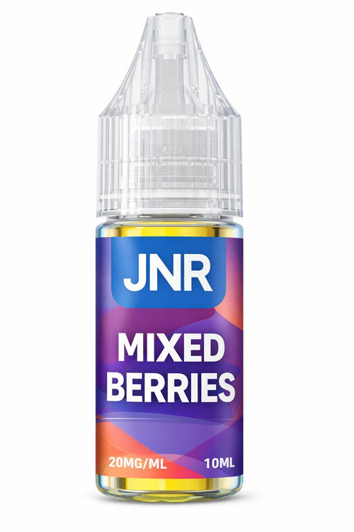E-liquide JNR Fruits Rouges - boîte de 10 flacons pour buraliste
