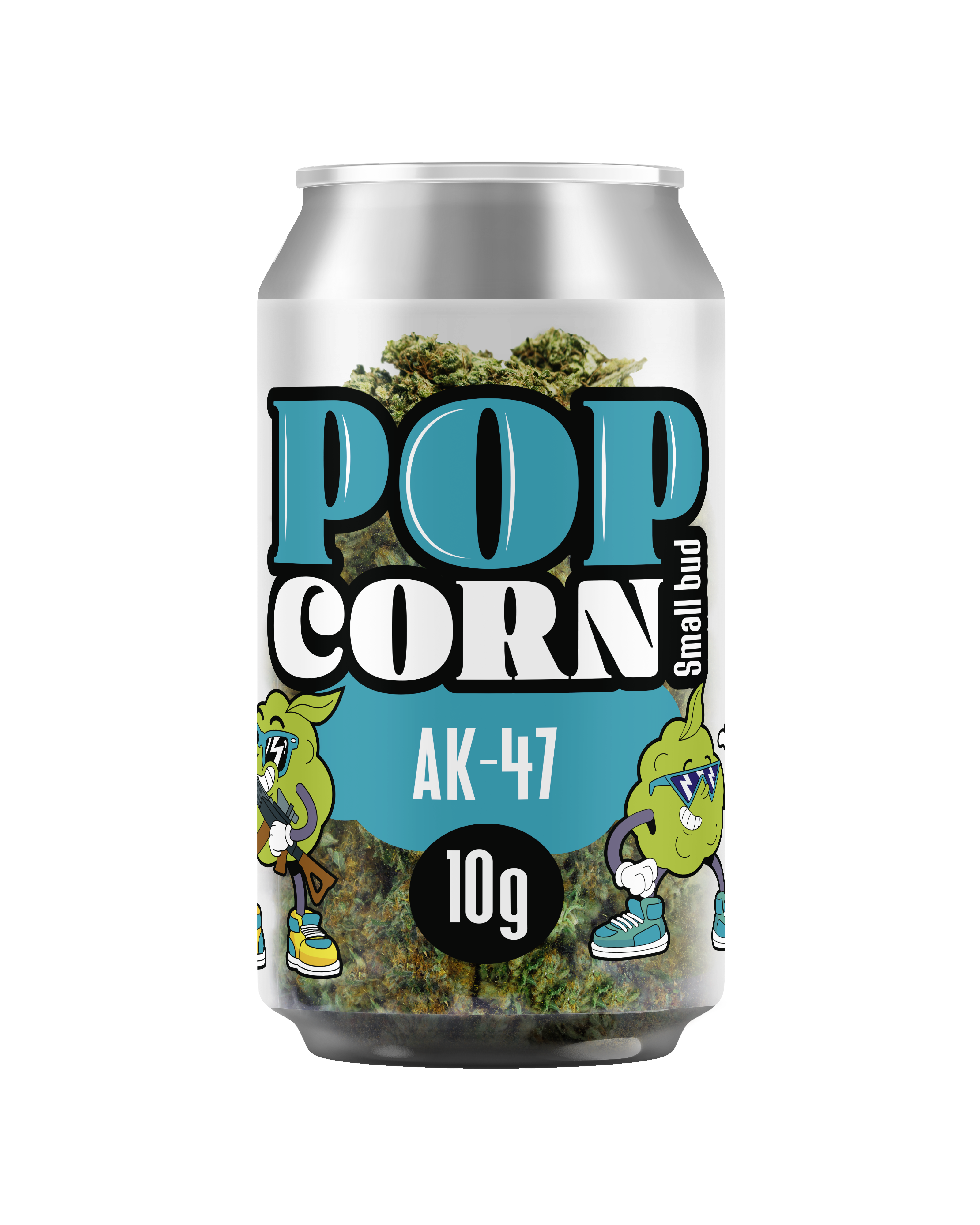 Fleur CBD Pop Corn AK-47 Haschill - boîte de 4 pour buraliste