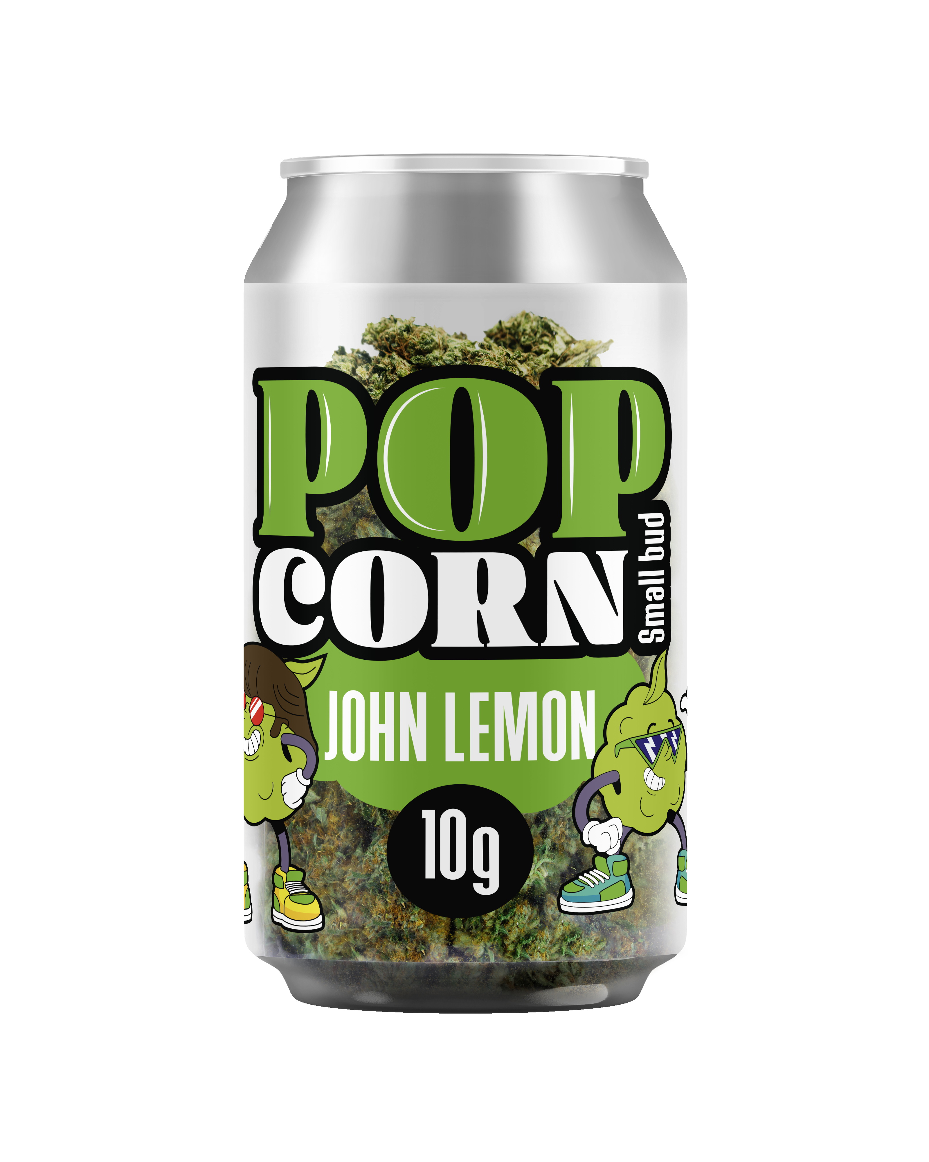 Fleur CBD Pop Corn John Lemon Haschill - boîte de 4 pour buraliste