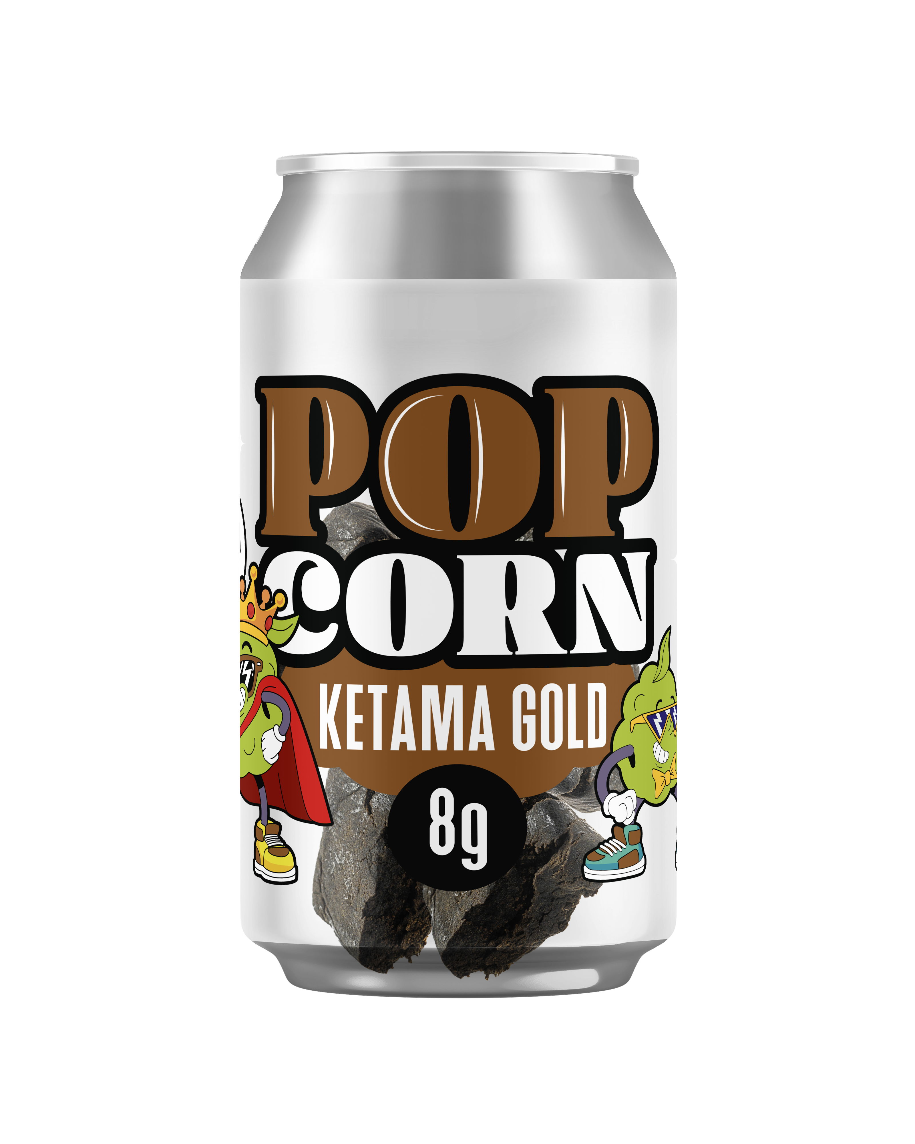 Résine CBD Pop Corn Ketama Gold Haschill - boîte de 4 pour buraliste