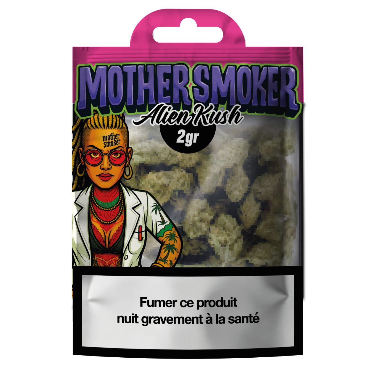 MOTHER SMOKER-Alien Kush 2g (5 Sachets 2G)