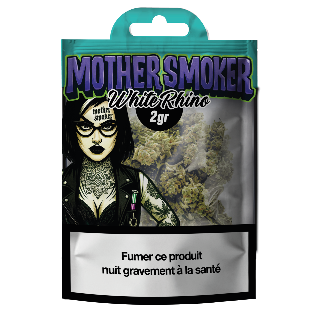MOTHER SMOKER-White Rhino 2g (5 Sachets 2g)