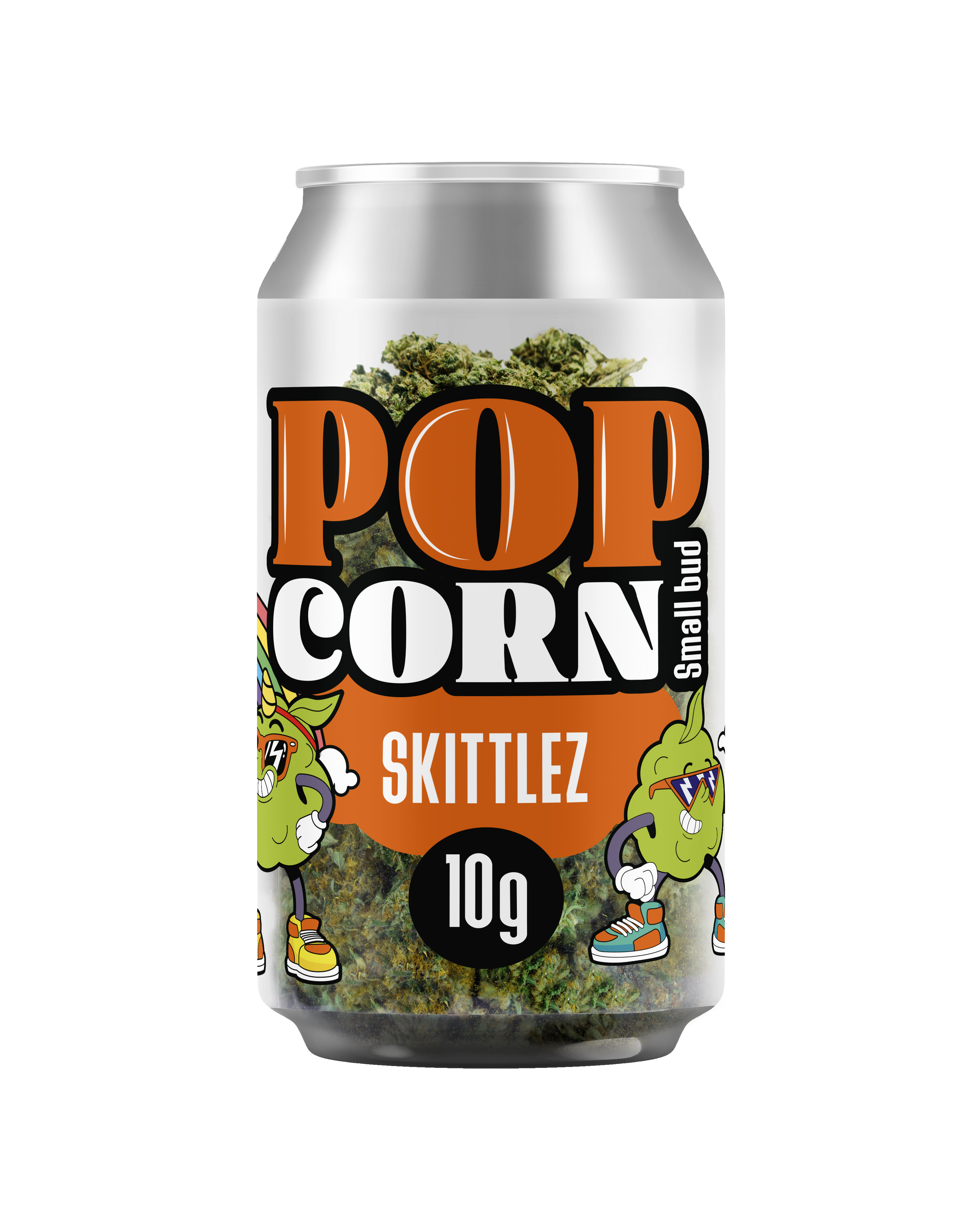 Fleur CBD Pop Corn Skittlez Haschill - boîte de 4 pour buraliste