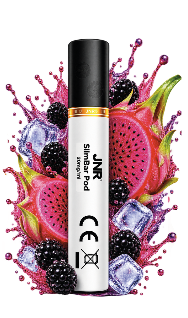 JNR Slim Bar Recharge Black Dragon Ice - Boite de 5