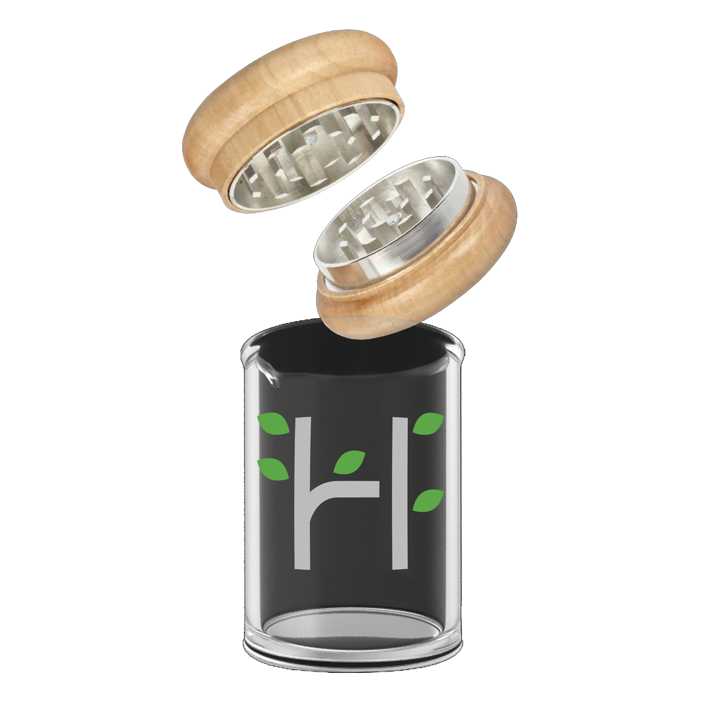 Grinder métallique Haschill pour fleurs CBD - format buraliste
