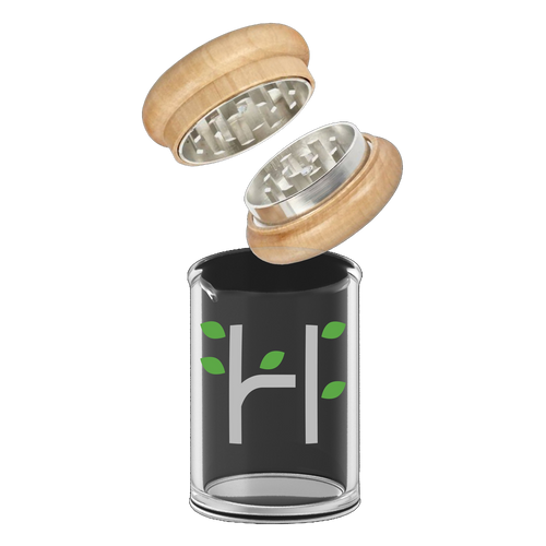 Grinder métallique Haschill pour fleurs CBD - format buraliste