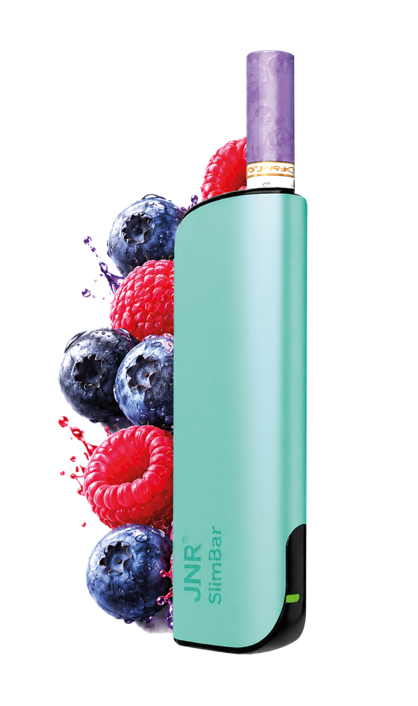 JNR Slim Bar Blueberry Red Raspberry - Boite de 10