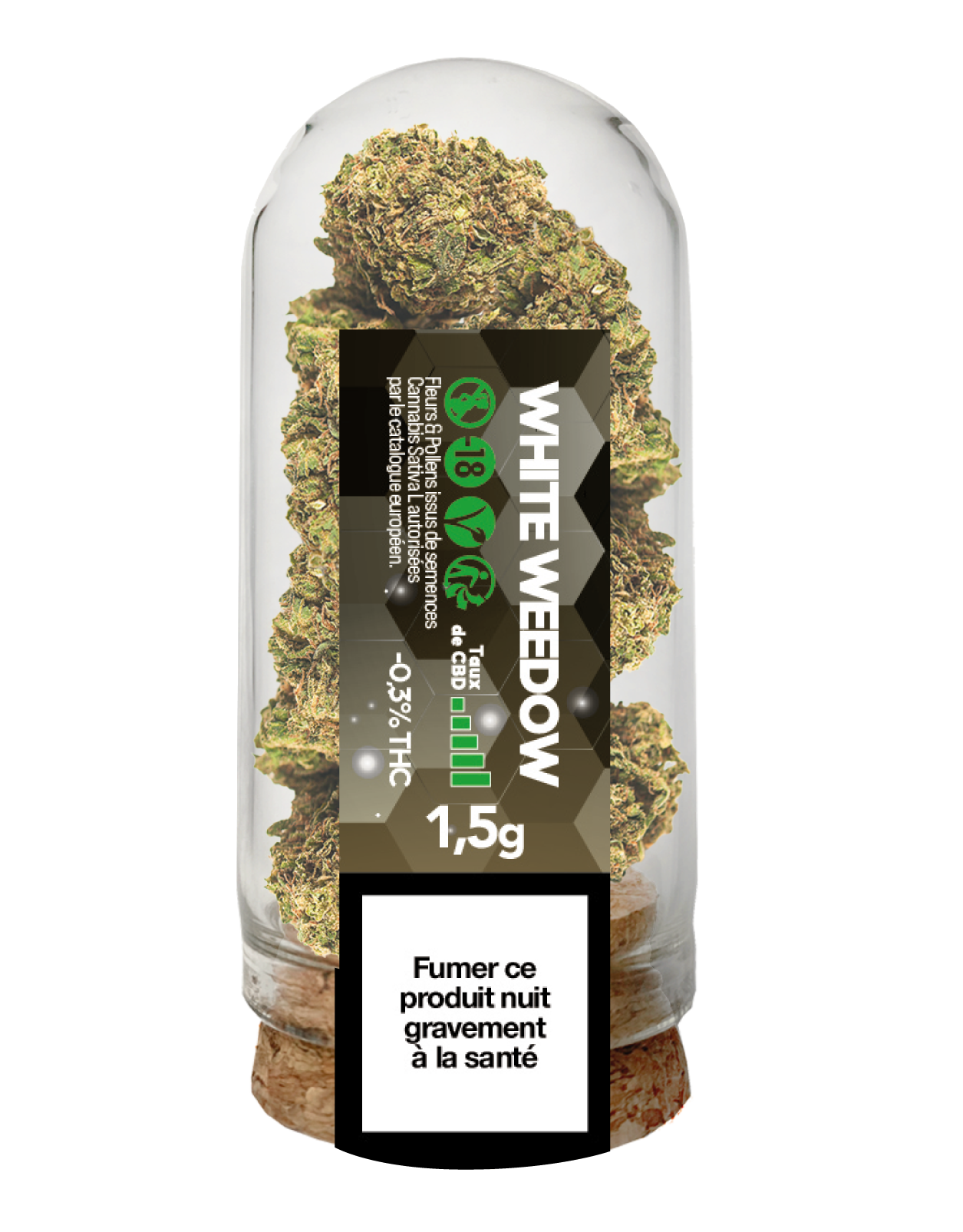 White Weedow Boite de 6