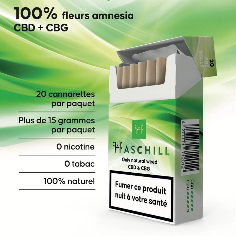 Substitut de tabac CBD  100% chanvre - Nativus